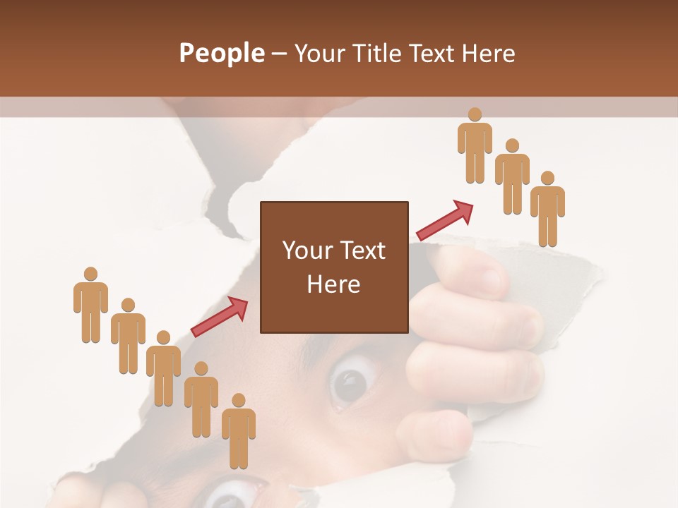 Two Hole Couple PowerPoint Template