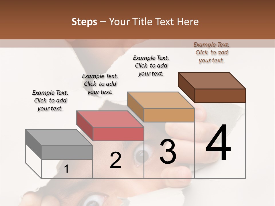 Two Hole Couple PowerPoint Template