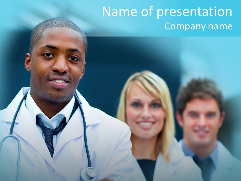 Team Medical Case PowerPoint Template