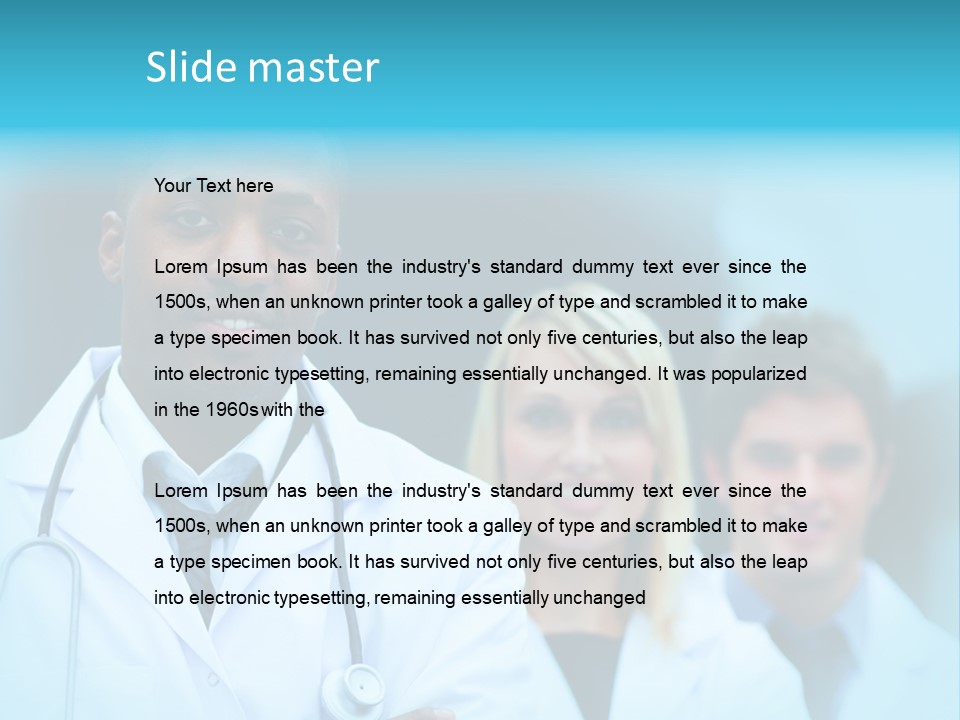 Team Medical Case PowerPoint Template