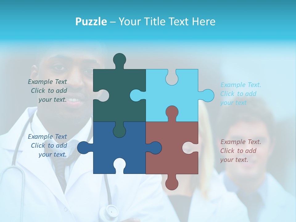 Team Medical Case PowerPoint Template