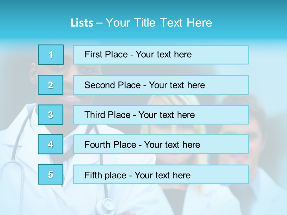 Team Medical Case PowerPoint Template