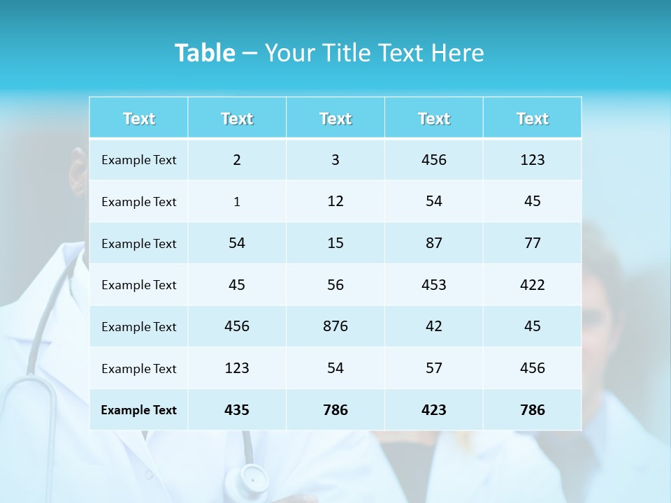 Team Medical Case PowerPoint Template