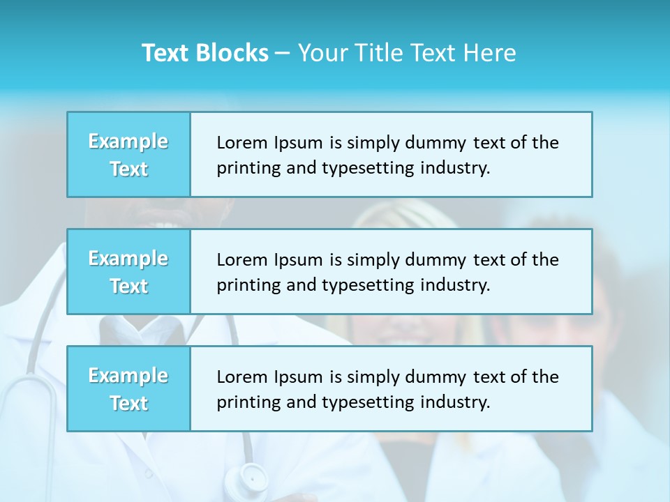 Team Medical Case PowerPoint Template