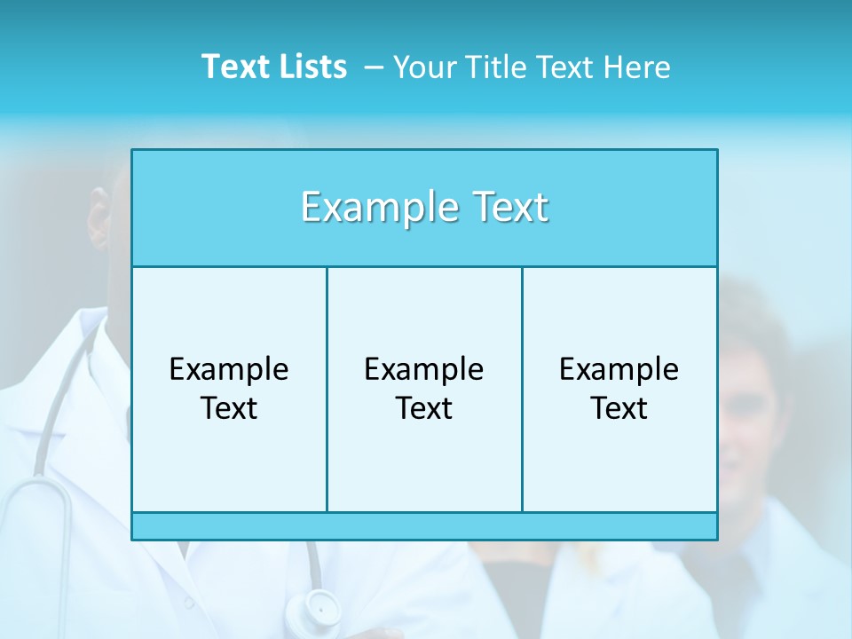 Team Medical Case PowerPoint Template