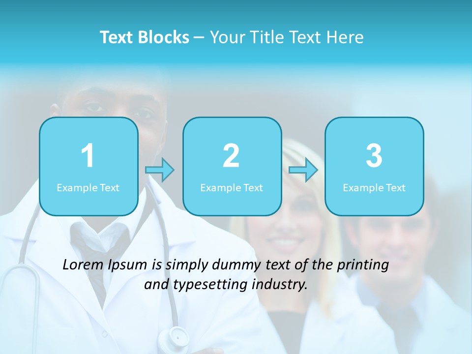 Team Medical Case PowerPoint Template