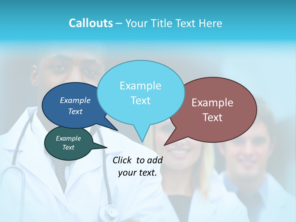 Team Medical Case PowerPoint Template