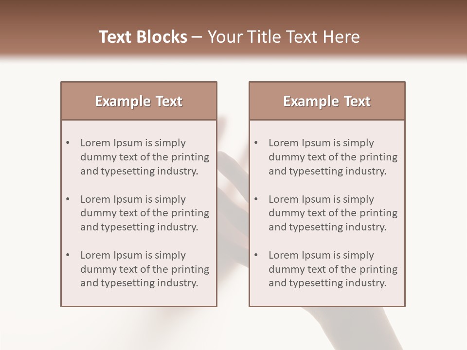 Friendship Exploration Loss PowerPoint Template