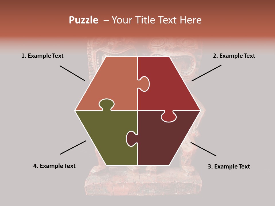 Funny Laughing Creature PowerPoint Template