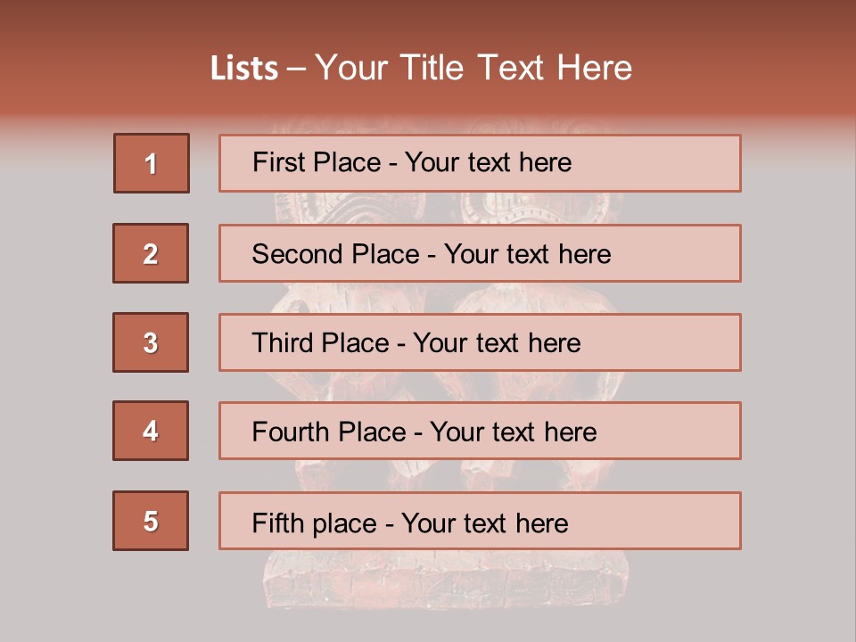 Funny Laughing Creature PowerPoint Template