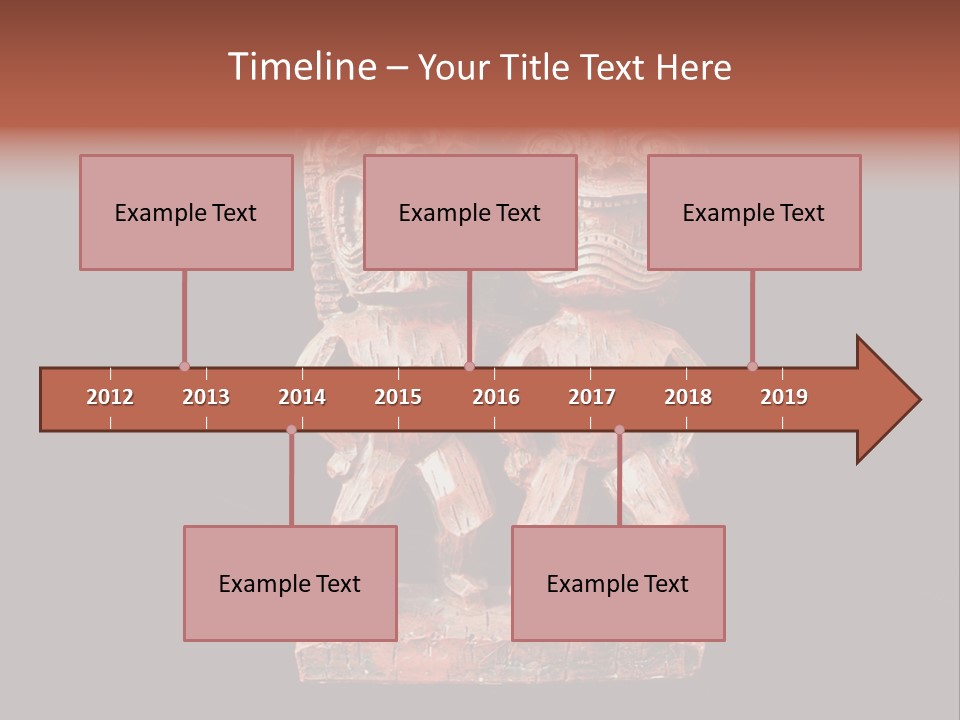 Funny Laughing Creature PowerPoint Template