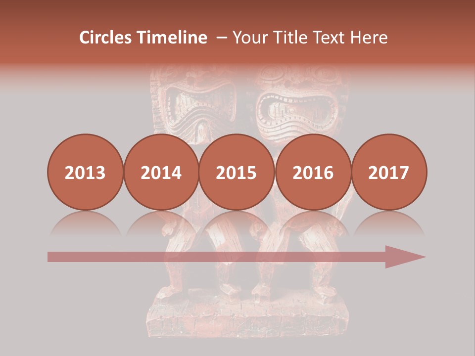 Funny Laughing Creature PowerPoint Template