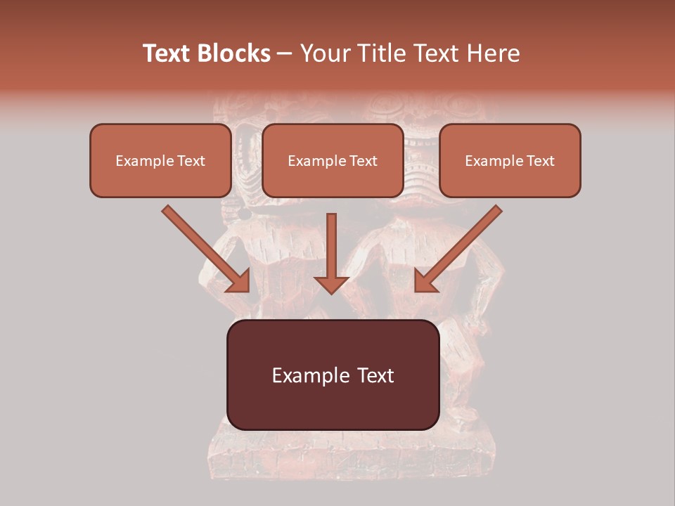 Funny Laughing Creature PowerPoint Template