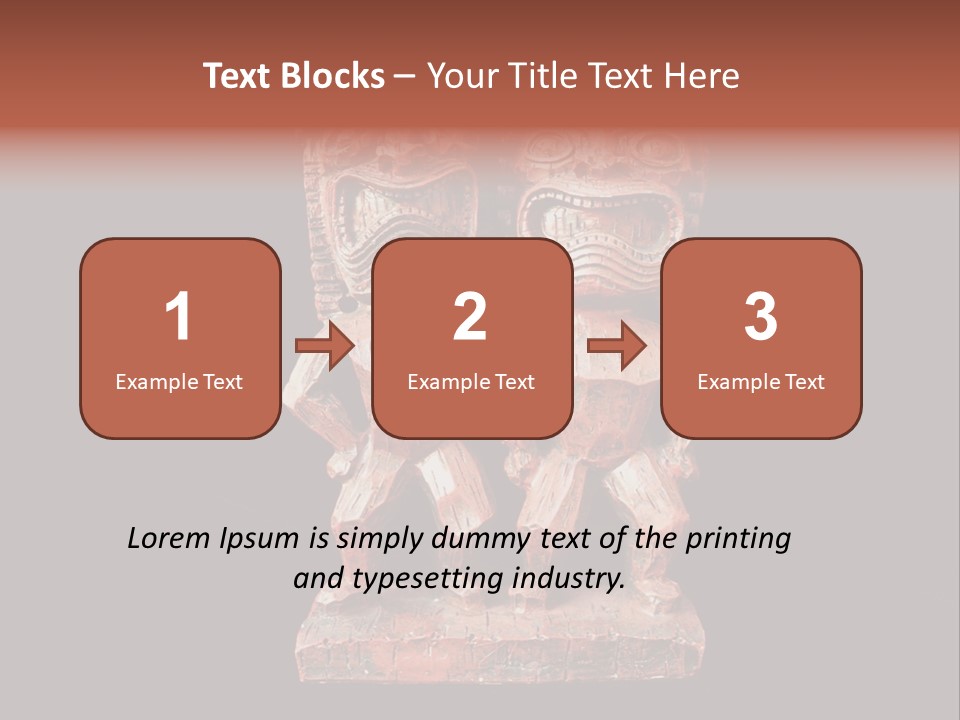 Funny Laughing Creature PowerPoint Template