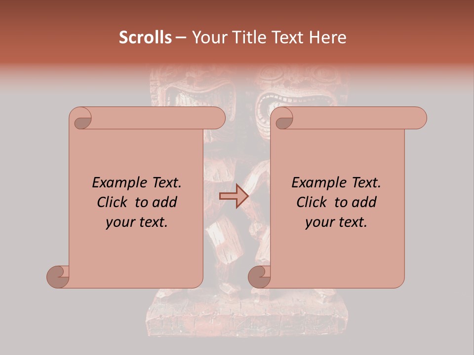 Funny Laughing Creature PowerPoint Template