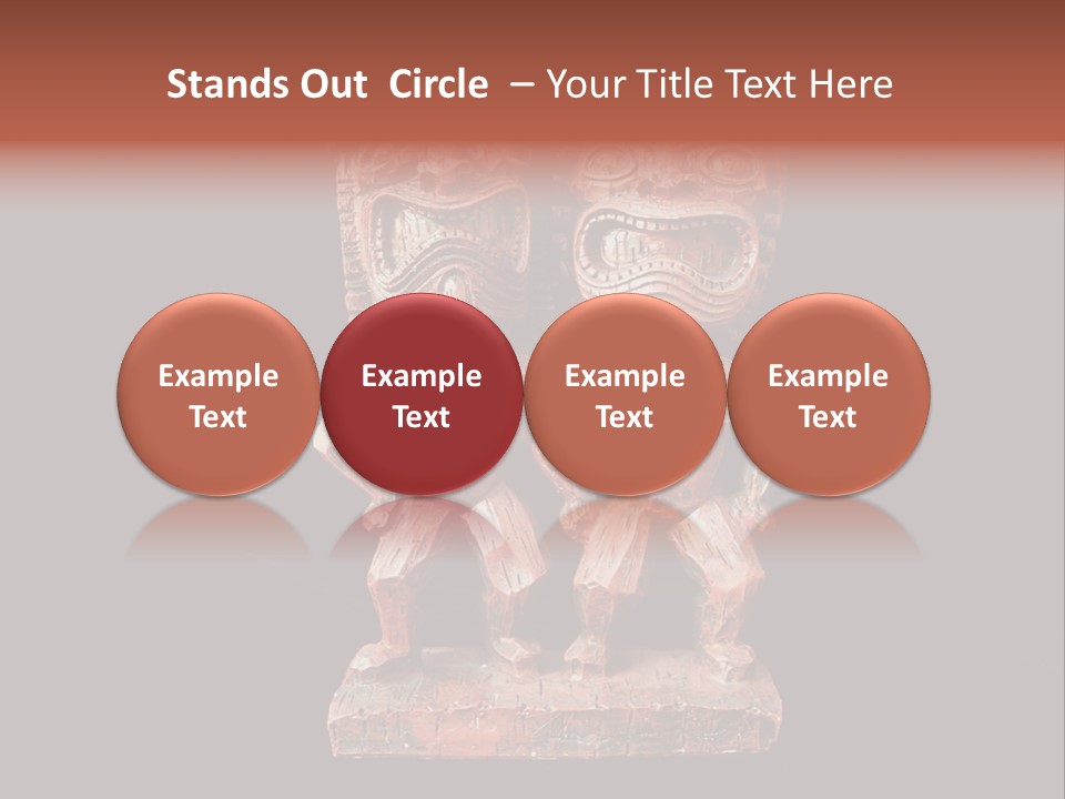 Funny Laughing Creature PowerPoint Template