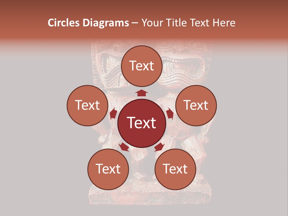 Funny Laughing Creature PowerPoint Template