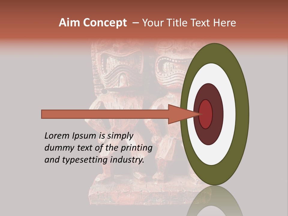 Funny Laughing Creature PowerPoint Template