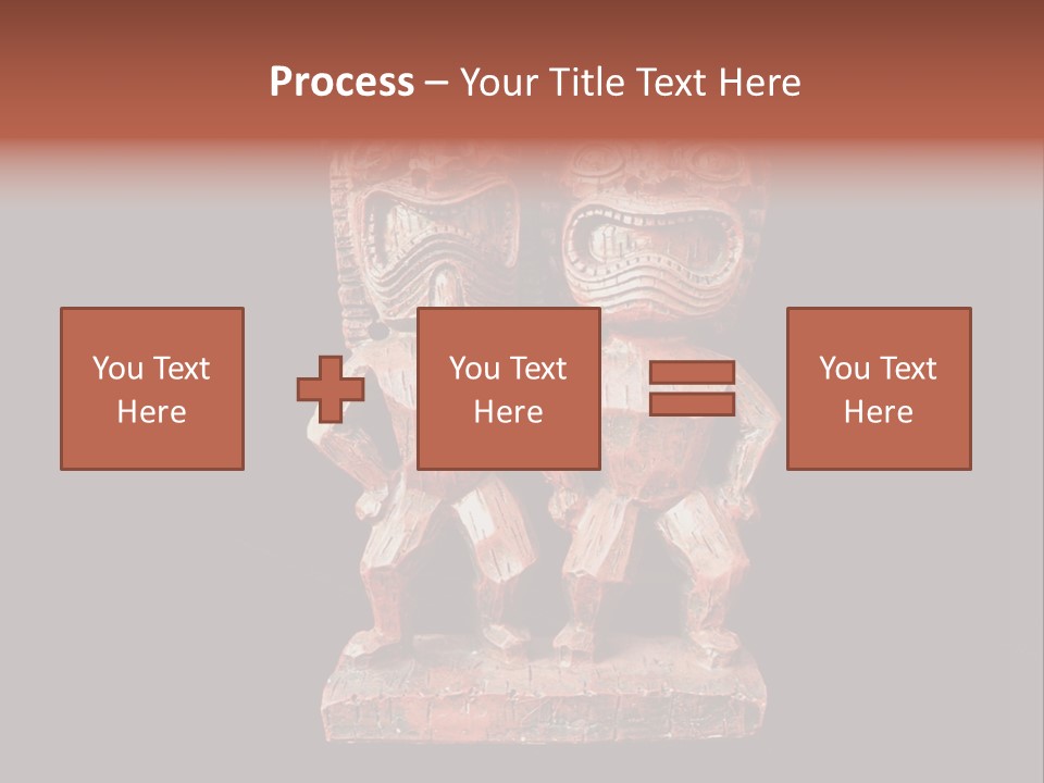 Funny Laughing Creature PowerPoint Template