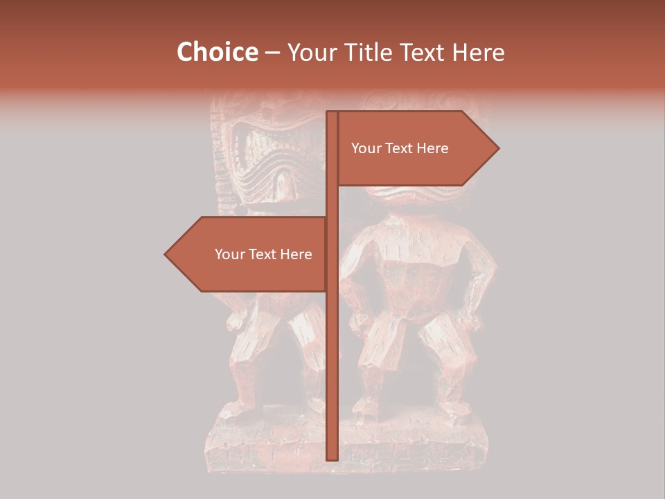 Funny Laughing Creature PowerPoint Template