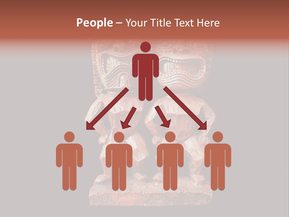 Funny Laughing Creature PowerPoint Template