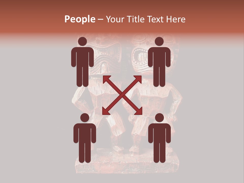 Funny Laughing Creature PowerPoint Template