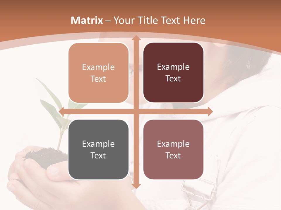 Sprout Emotion Seedling PowerPoint Template