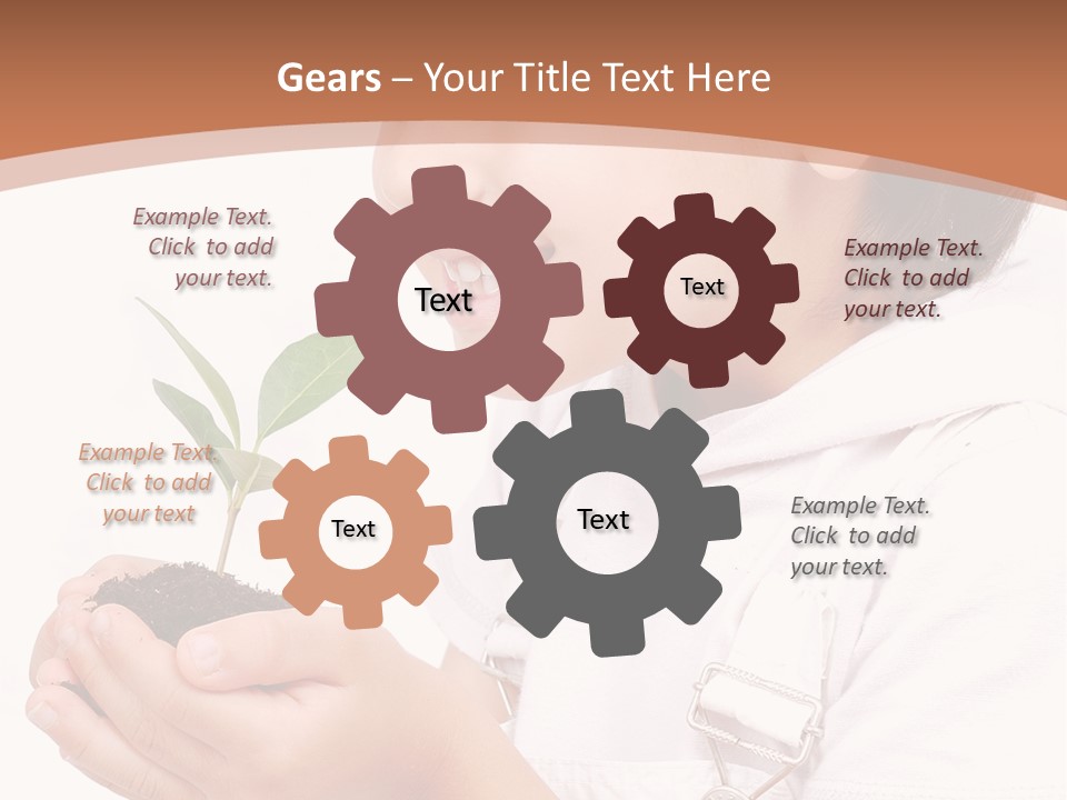 Sprout Emotion Seedling PowerPoint Template