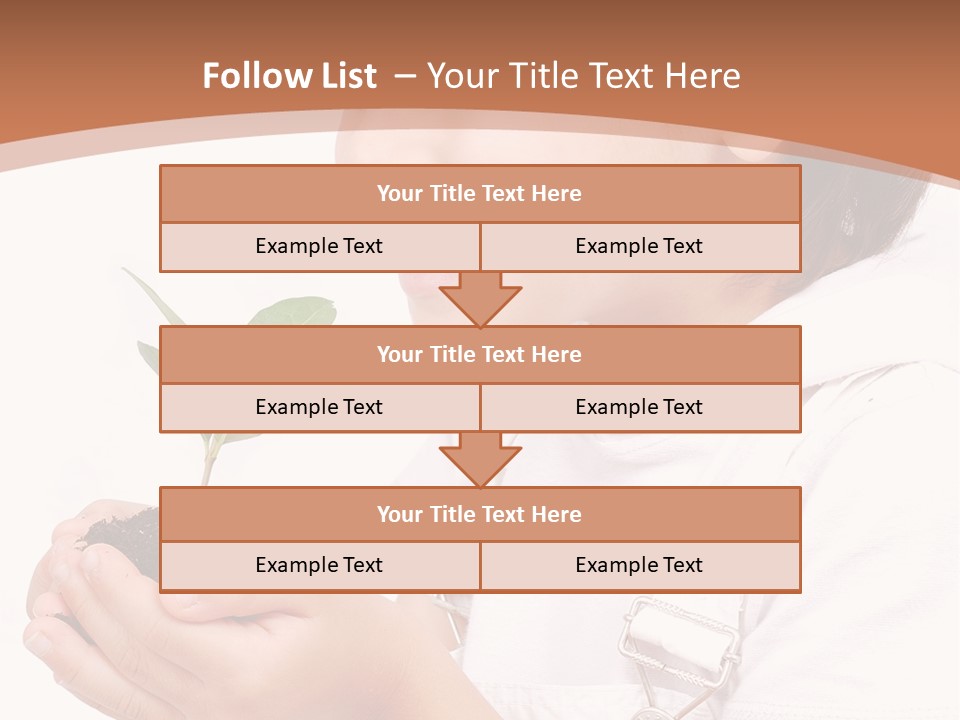 Sprout Emotion Seedling PowerPoint Template