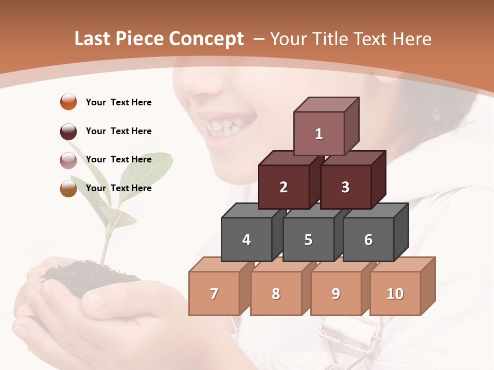 Sprout Emotion Seedling PowerPoint Template