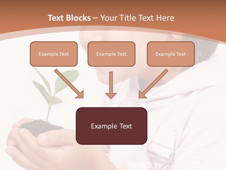 Sprout Emotion Seedling PowerPoint Template
