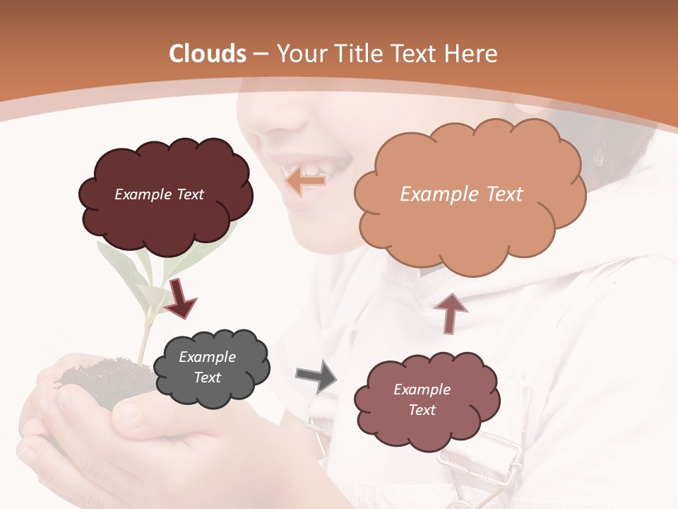 Sprout Emotion Seedling PowerPoint Template