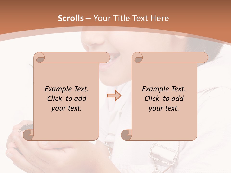 Sprout Emotion Seedling PowerPoint Template