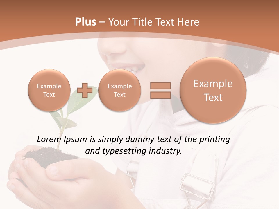 Sprout Emotion Seedling PowerPoint Template