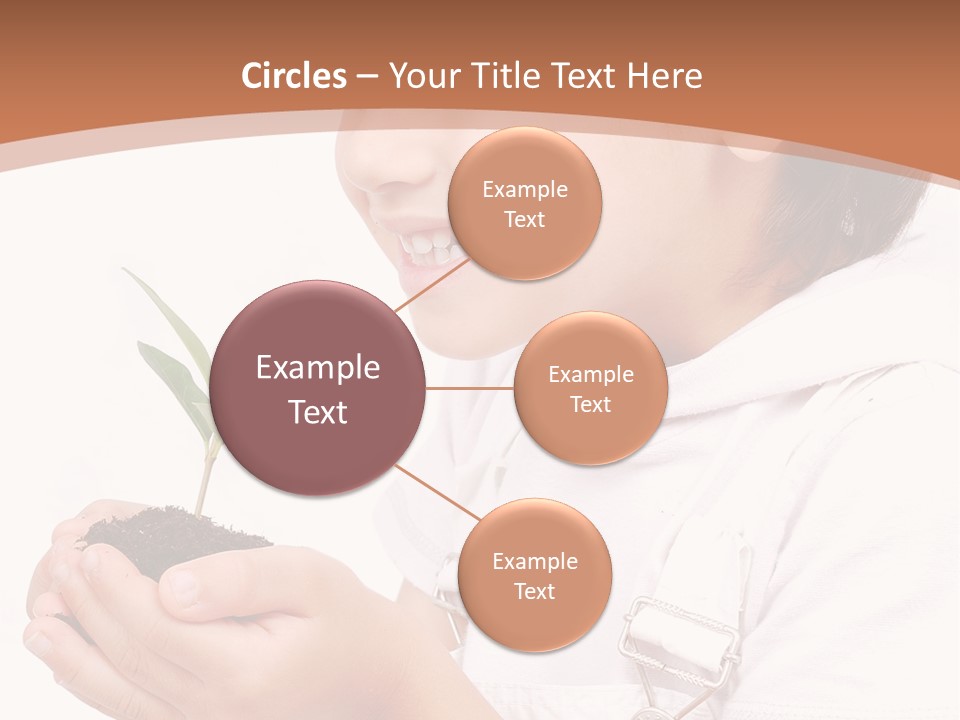 Sprout Emotion Seedling PowerPoint Template