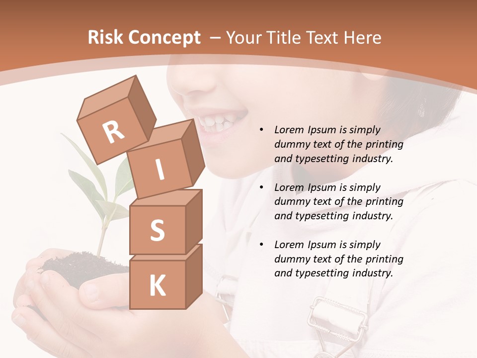 Sprout Emotion Seedling PowerPoint Template