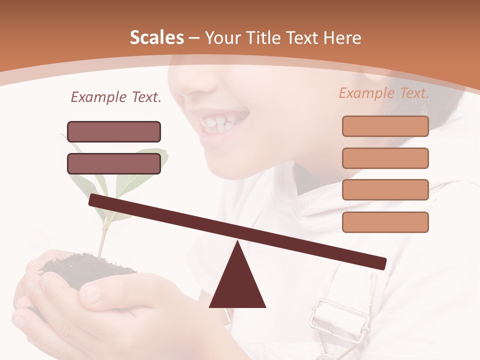Sprout Emotion Seedling PowerPoint Template
