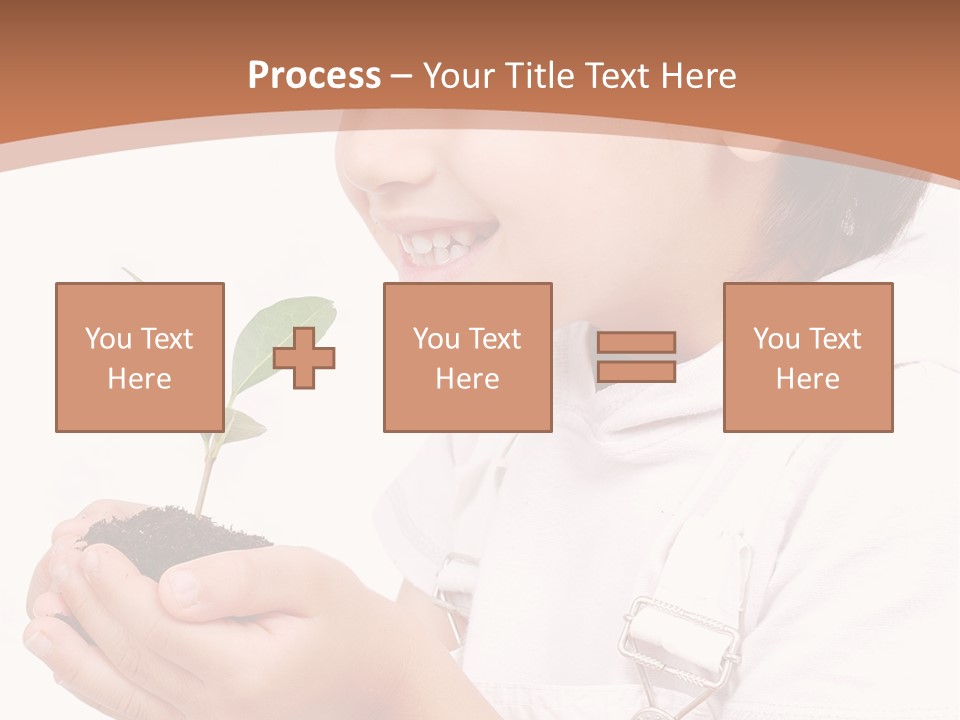 Sprout Emotion Seedling PowerPoint Template