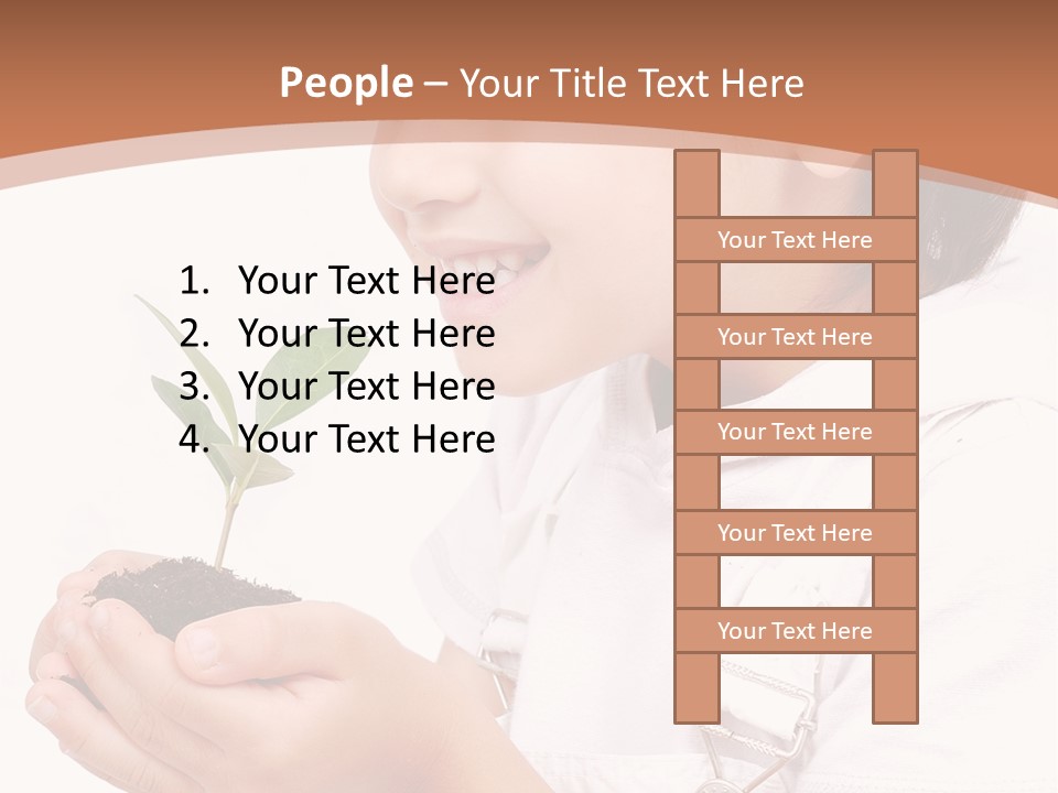 Sprout Emotion Seedling PowerPoint Template