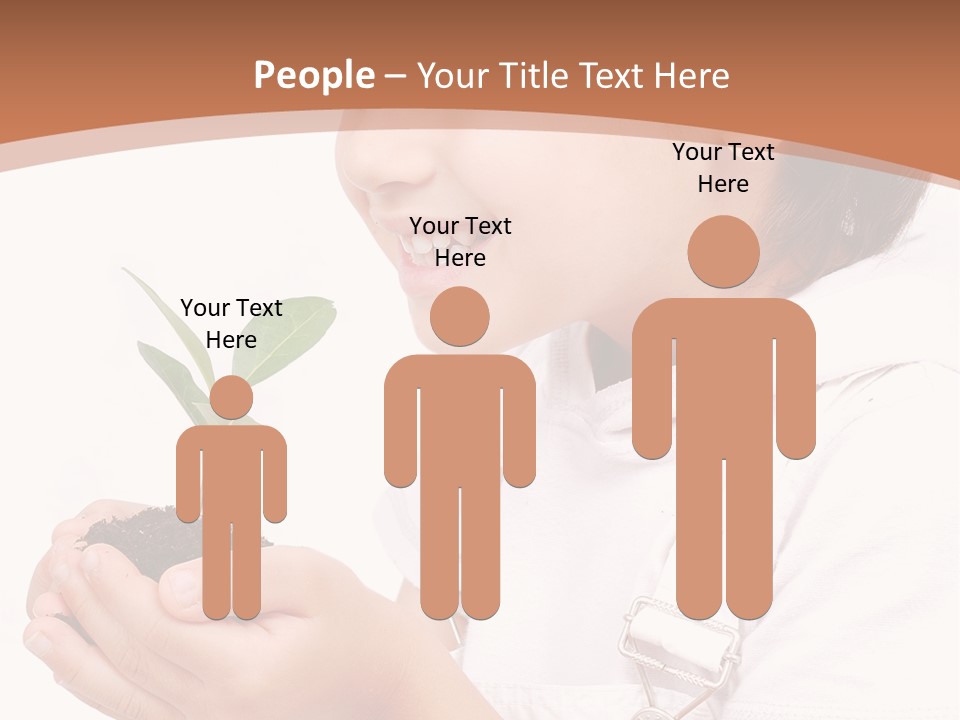 Sprout Emotion Seedling PowerPoint Template