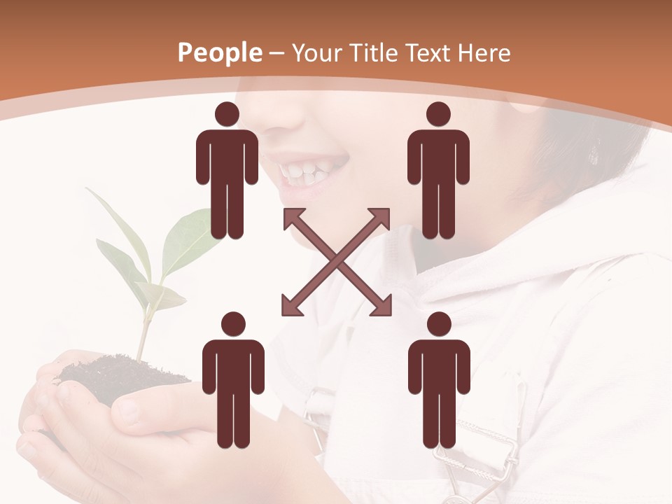 Sprout Emotion Seedling PowerPoint Template