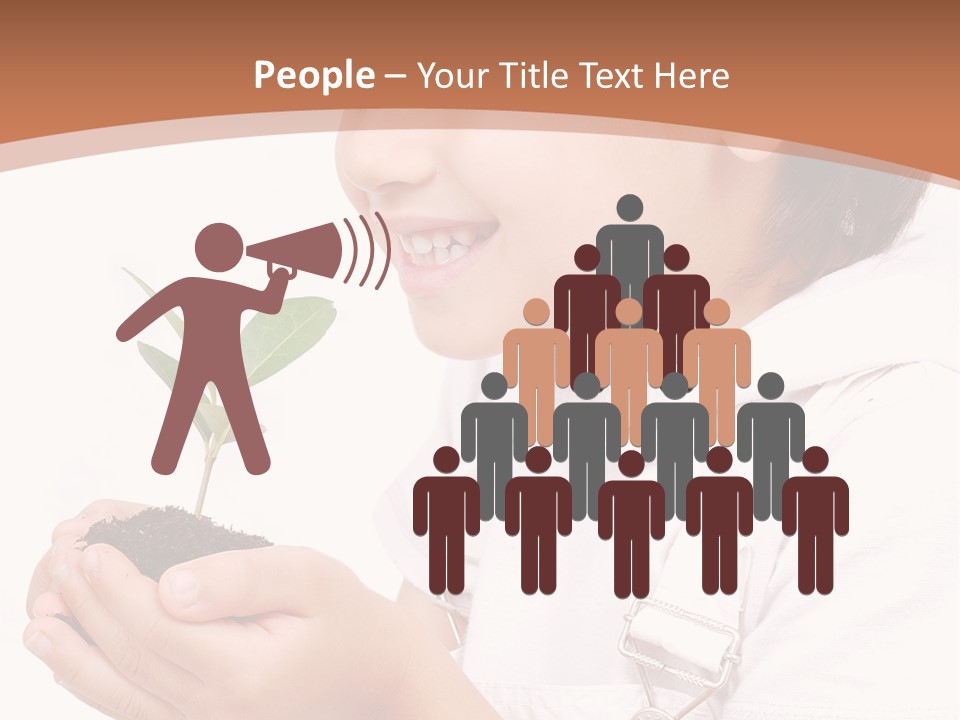 Sprout Emotion Seedling PowerPoint Template