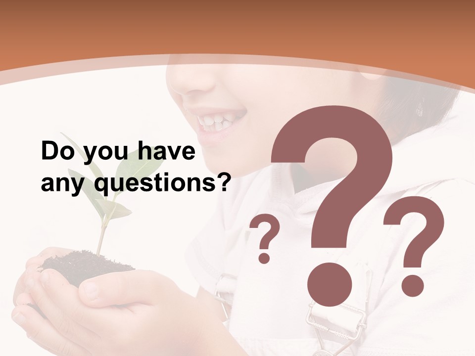 Sprout Emotion Seedling PowerPoint Template