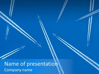 Aviation Sky Civil PowerPoint Template