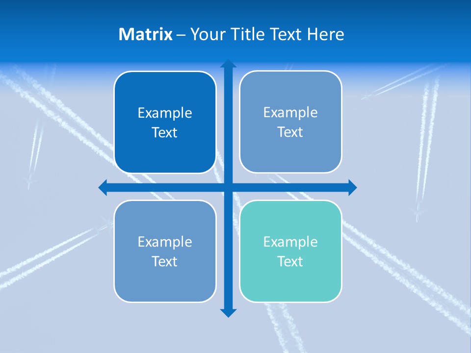 Aviation Sky Civil PowerPoint Template