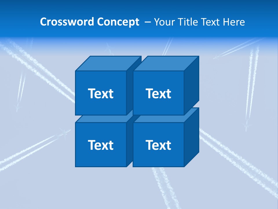 Aviation Sky Civil PowerPoint Template