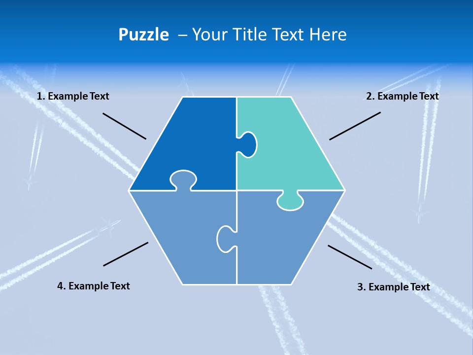 Aviation Sky Civil PowerPoint Template