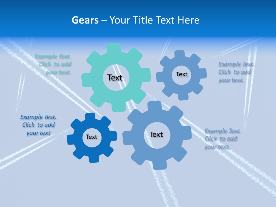 Aviation Sky Civil PowerPoint Template