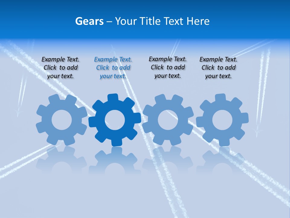 Aviation Sky Civil PowerPoint Template