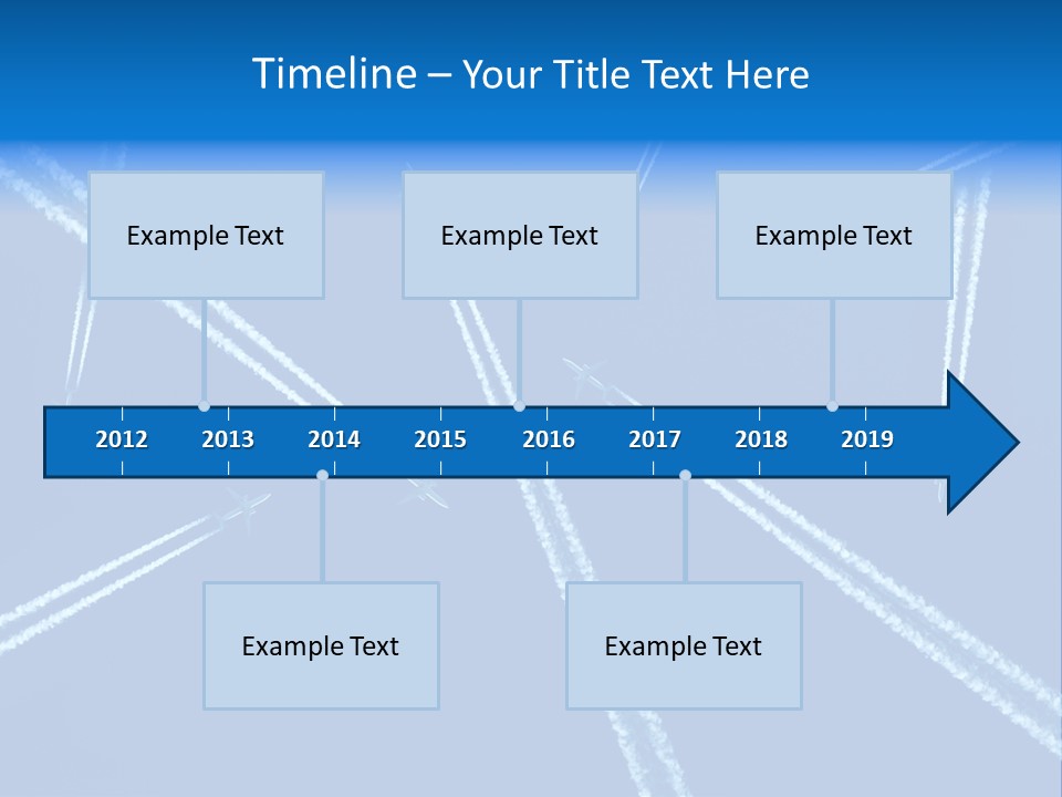 Aviation Sky Civil PowerPoint Template